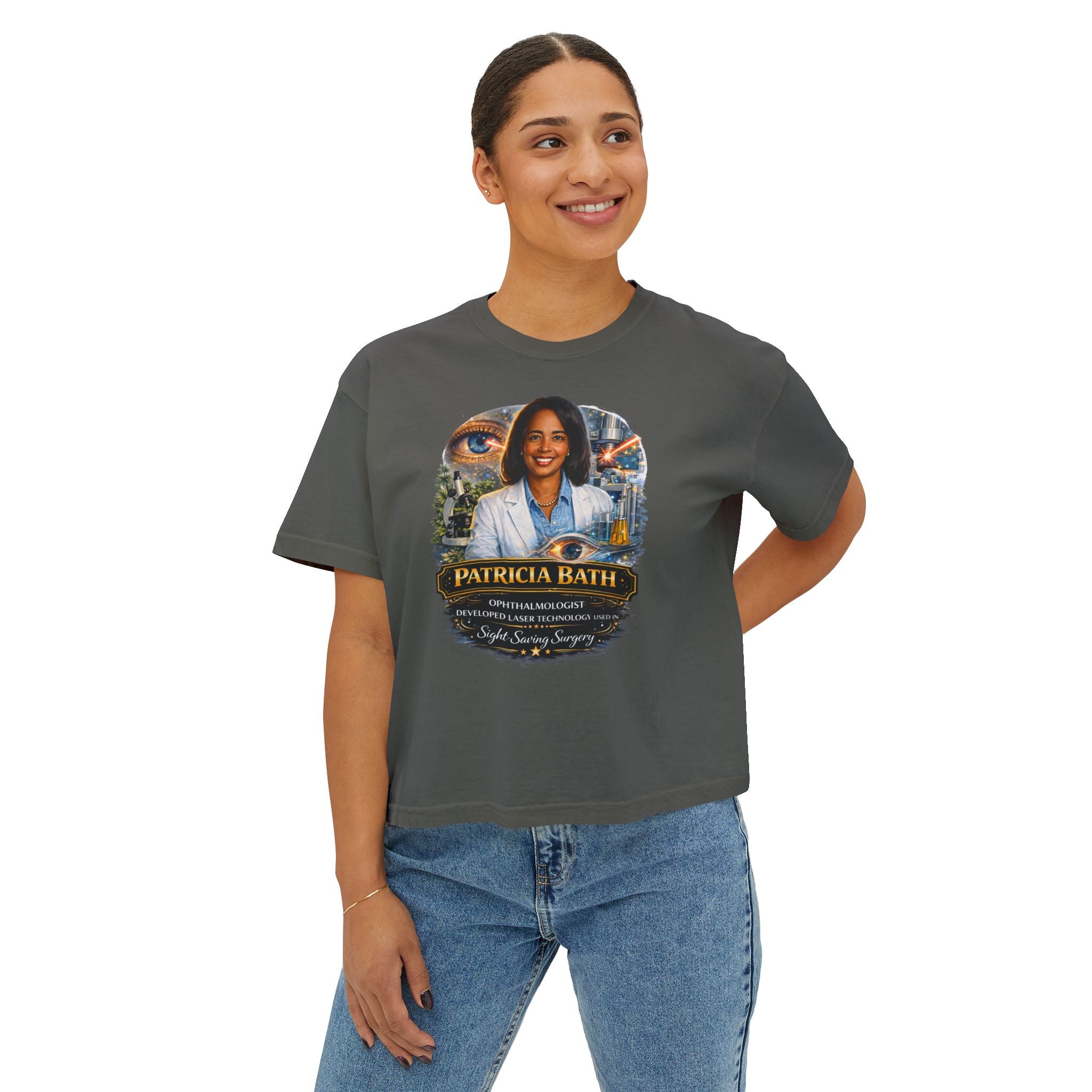 Patricia Bath Ophthalmologist  Tribute Boxy Graphic Tee