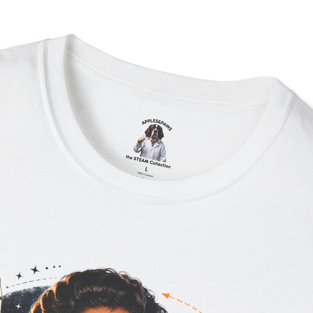 Katherine Johnson Tribute T-Shirt — Celebrating ‘Calculated the Path to the Moon’ NASA Math Pioneer
