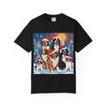 Santa Saints, Pups, & Bernese