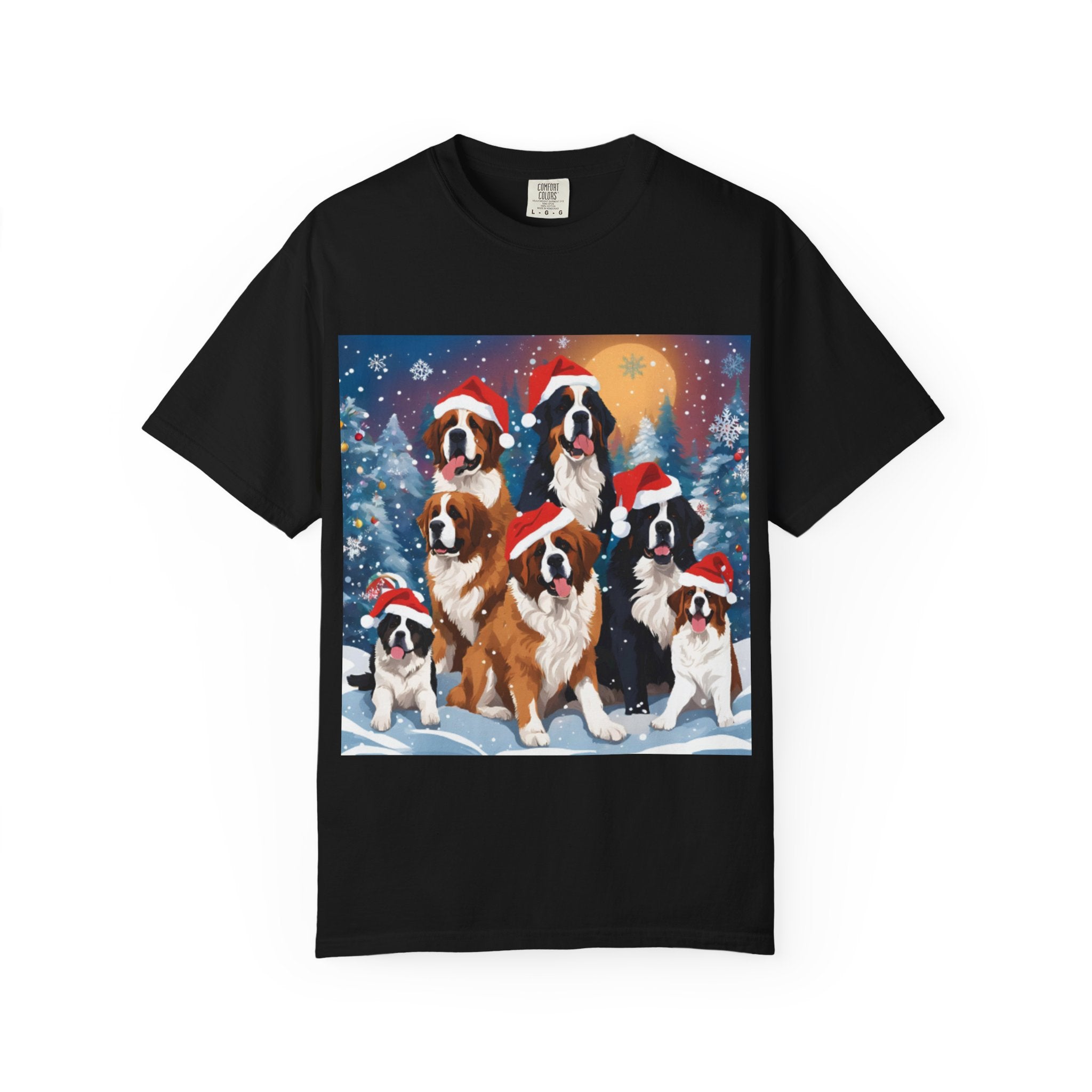Santa Saints, Pups, & Bernese