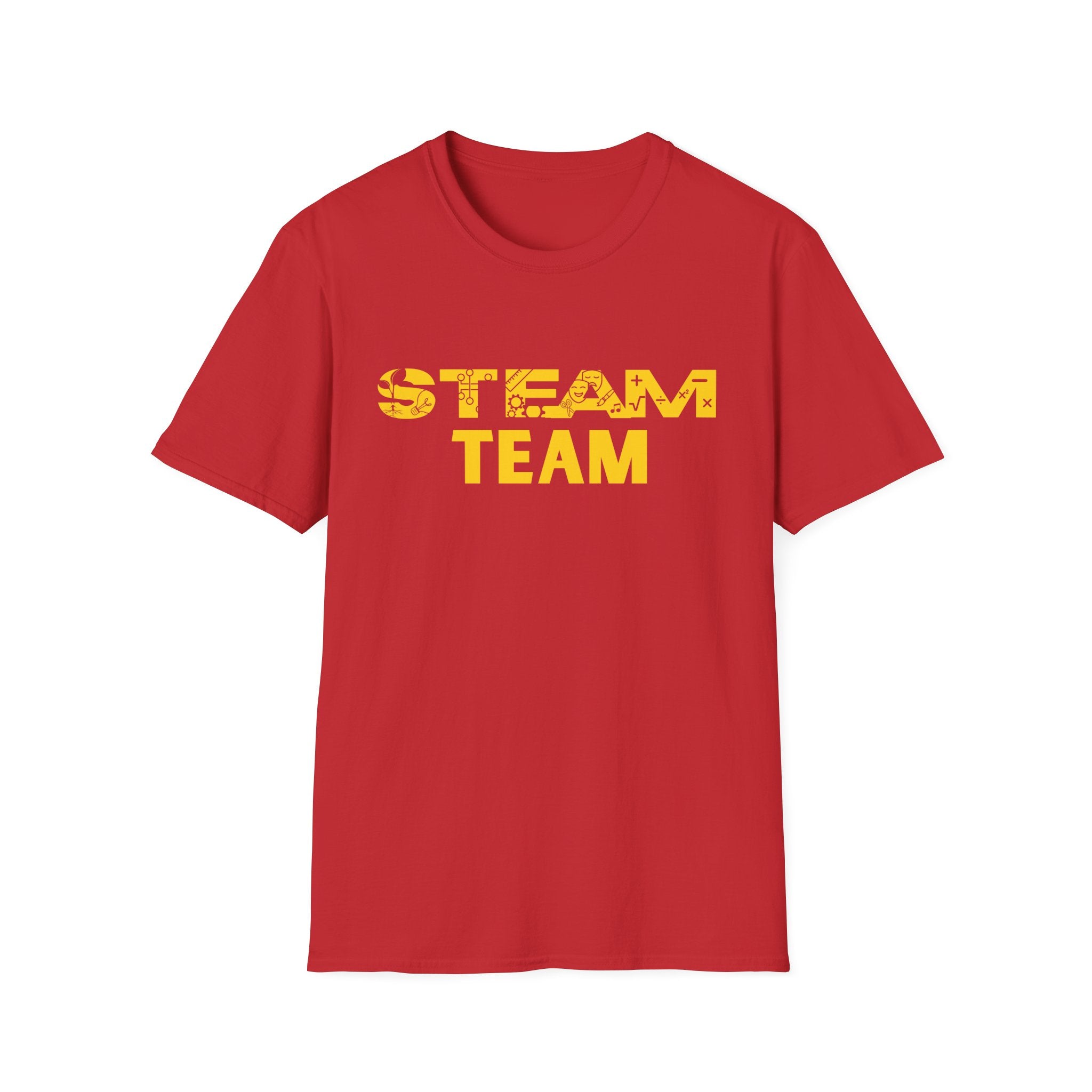 STEAM Team T-Shirt | Science Engineering Math Art Tech Tee