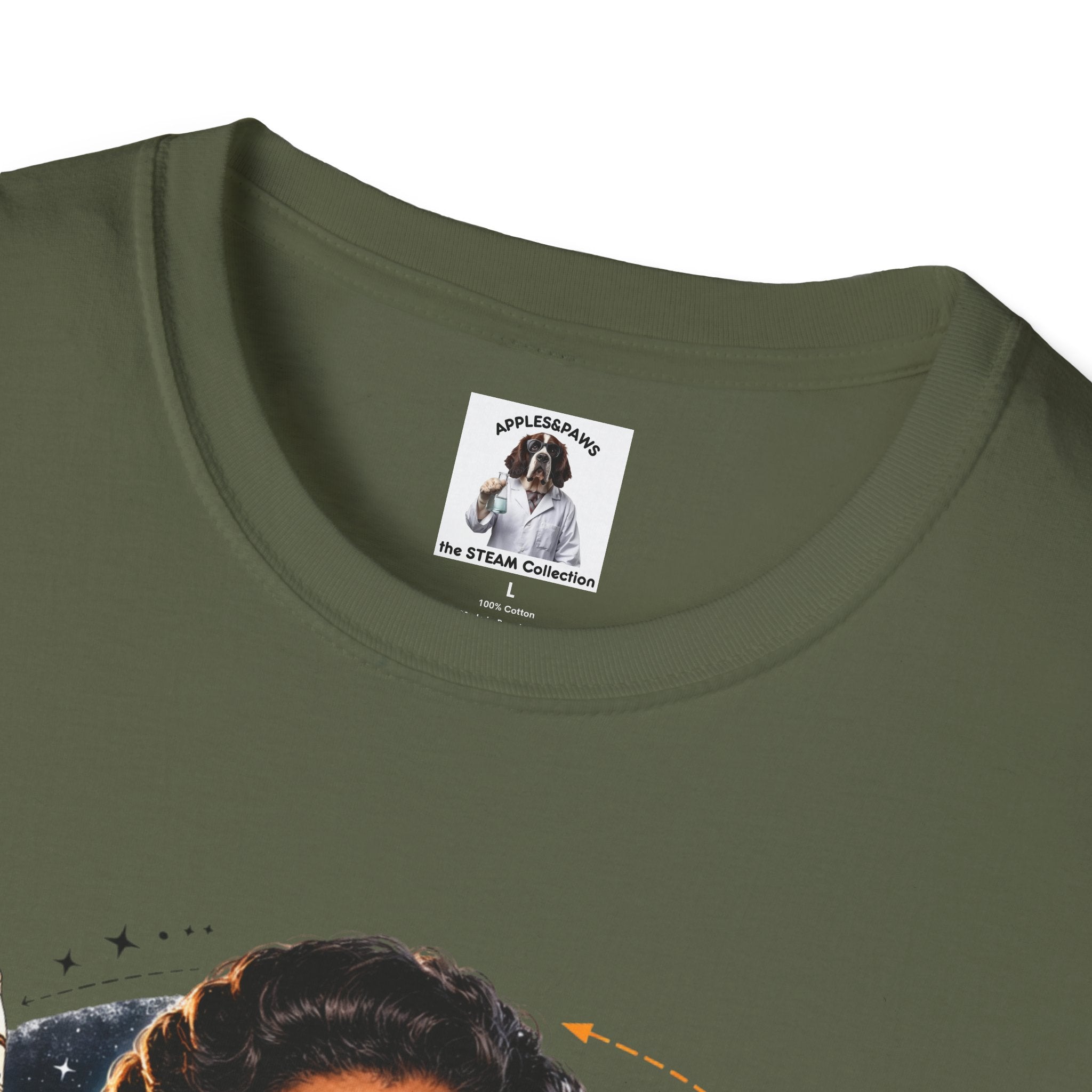 Katherine Johnson Tribute T-Shirt — Celebrating ‘Calculated the Path to the Moon’ NASA Math Pioneer