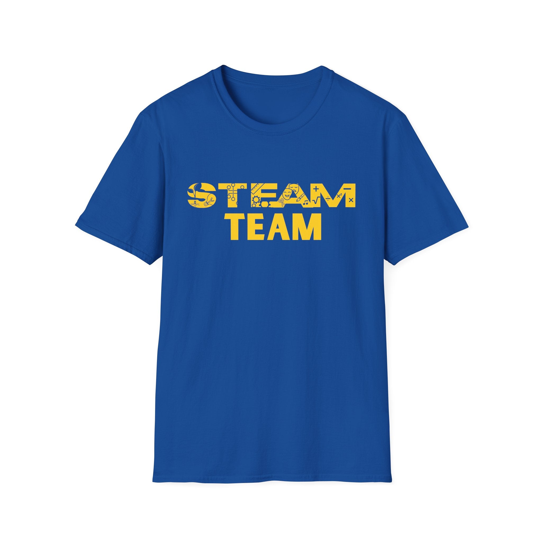 STEAM Team T-Shirt | Science Engineering Math Art Tech Tee