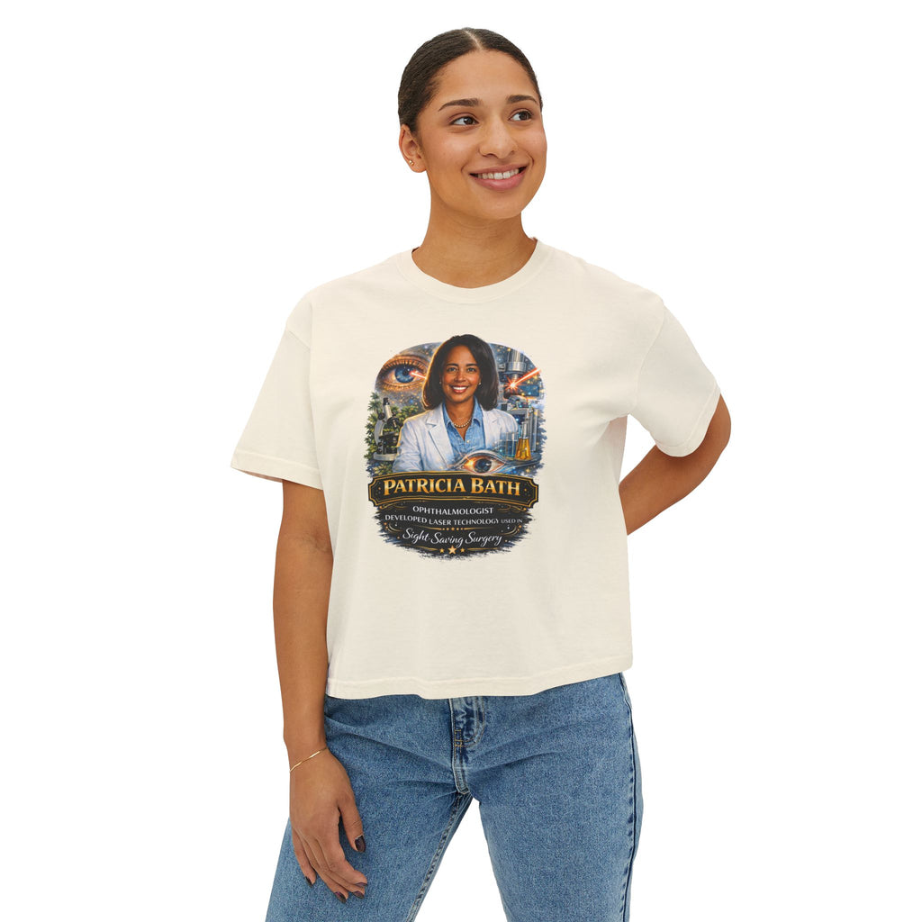 Patricia Bath Ophthalmologist  Tribute Boxy Graphic Tee