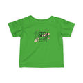 Infant Tee - 'STEMinist' Cute Science Baby Shirt, STEM Advocate Newborn Gift