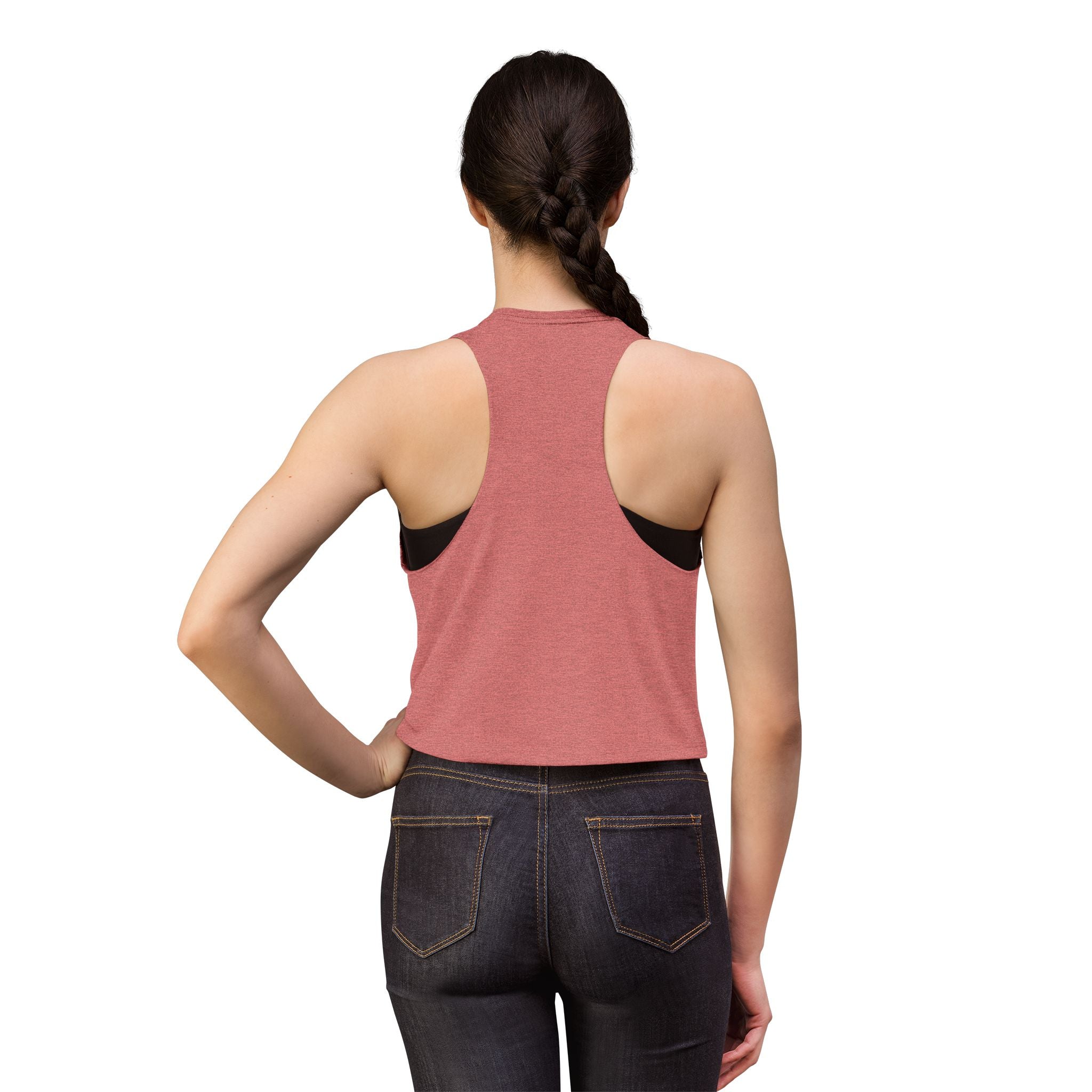 STEMinist Crown Women's Crop Top Feminist Science Graphic Tank for Girls, Engineers & STEM Students