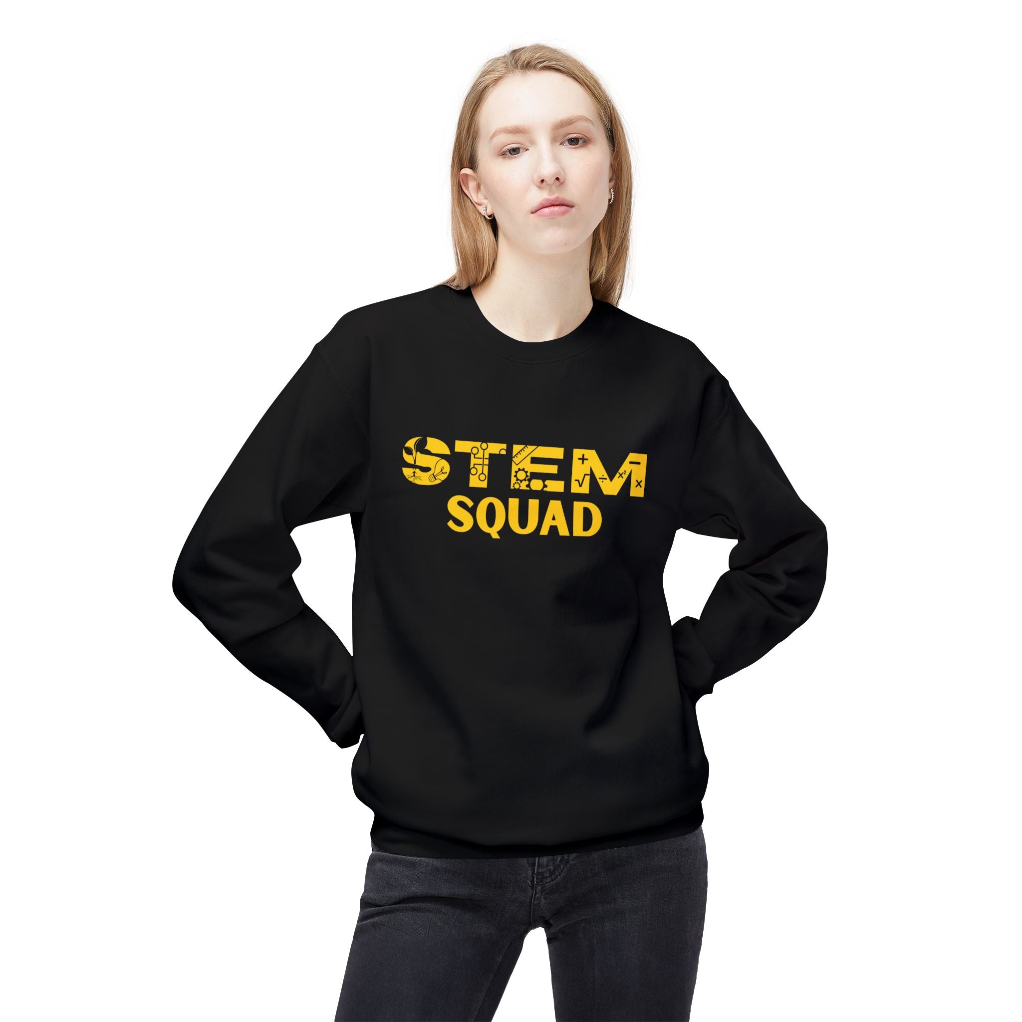 STEM Squad Crewneck Science Team Sweatshirt