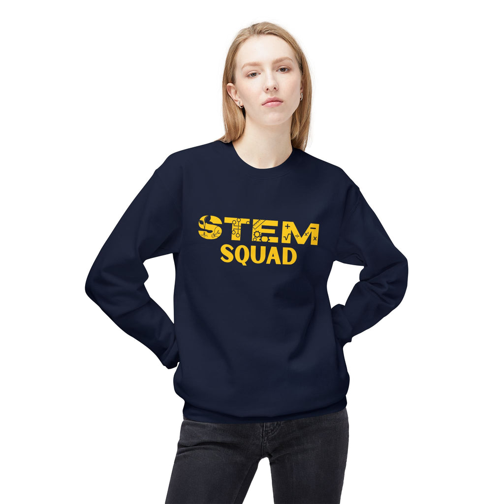 STEM Squad Crewneck Science Team Sweatshirt