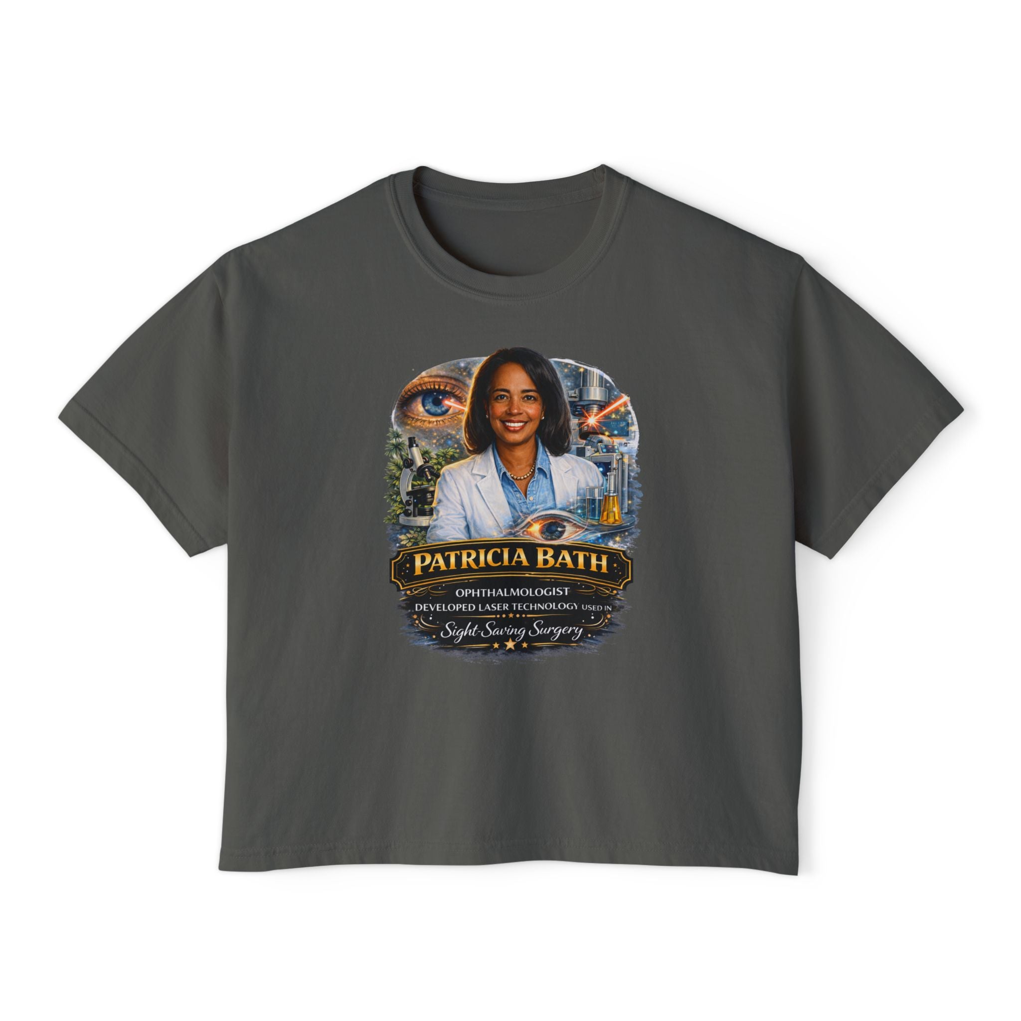 Patricia Bath Ophthalmologist  Tribute Boxy Graphic Tee