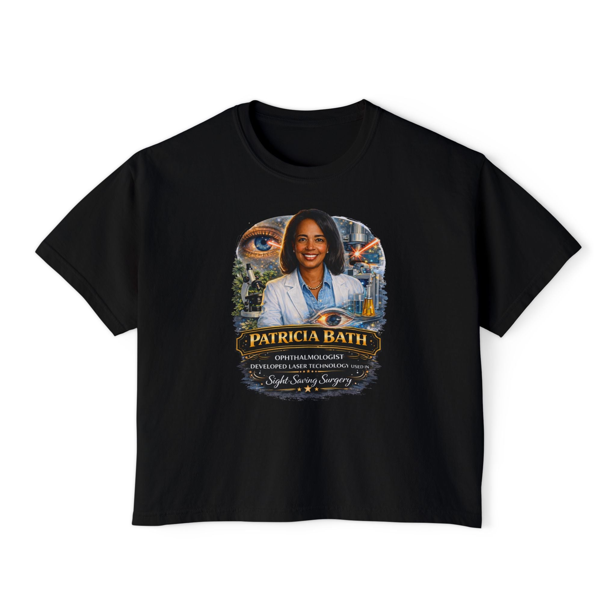 Patricia Bath Ophthalmologist  Tribute Boxy Graphic Tee