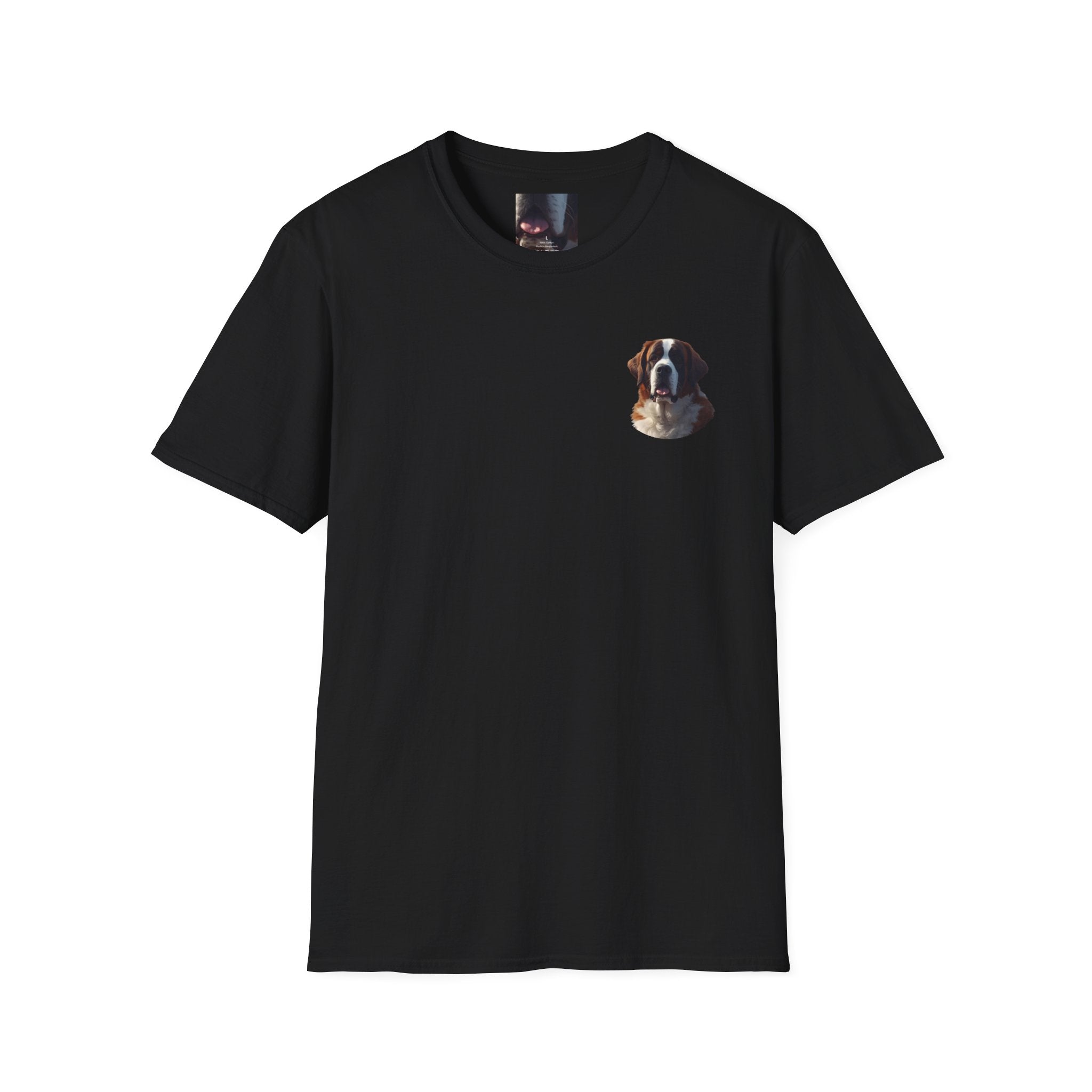 Faith Family and A Saint Bernard T-Shirt | Saint Bernard Dog Shirt