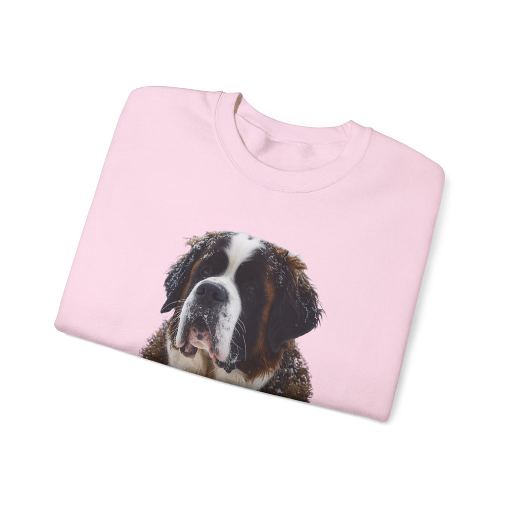 Saint Bernard Season Sweatshirt – Cute Dog Lover Crewneck