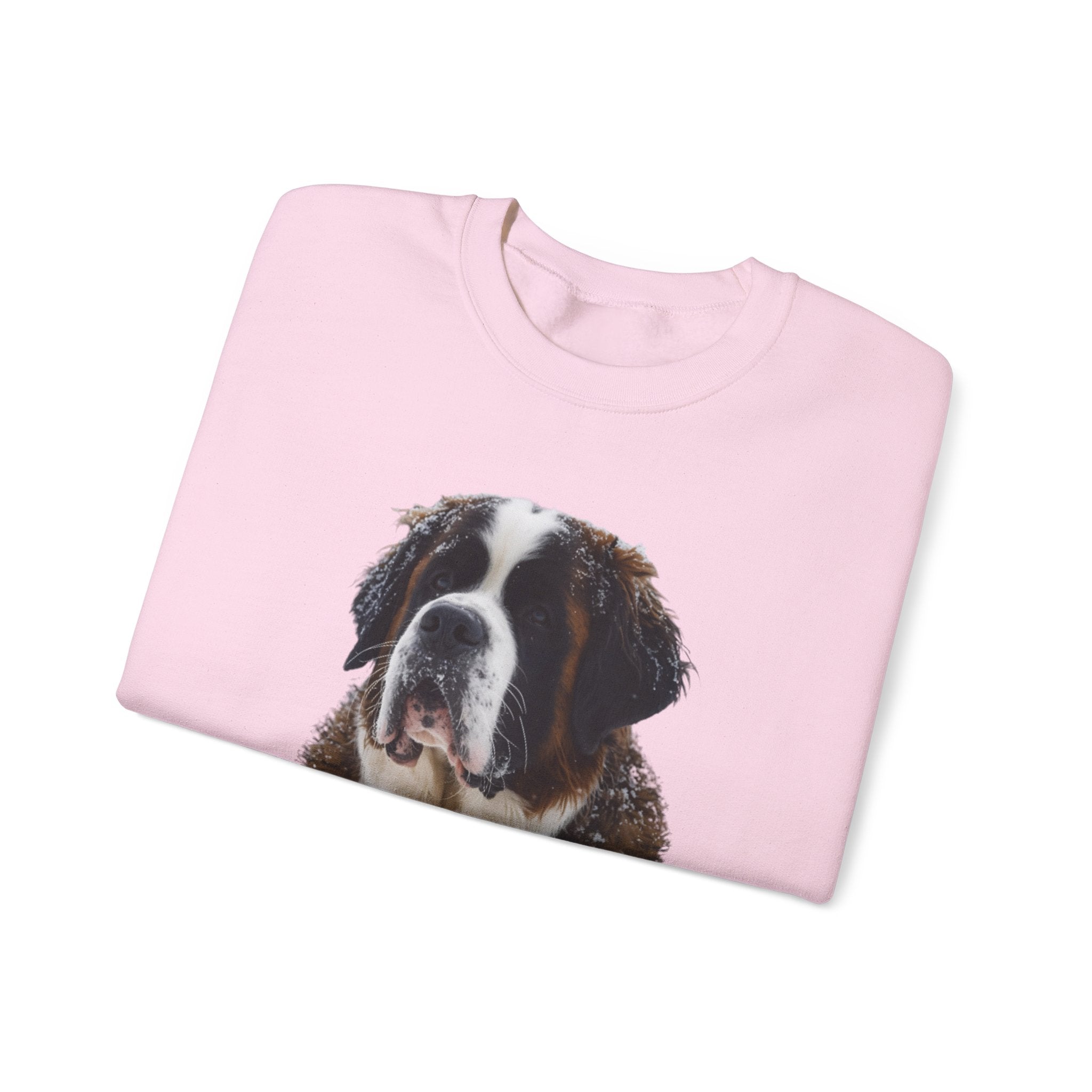 Saint Bernard Season Sweatshirt – Cute Dog Lover Crewneck