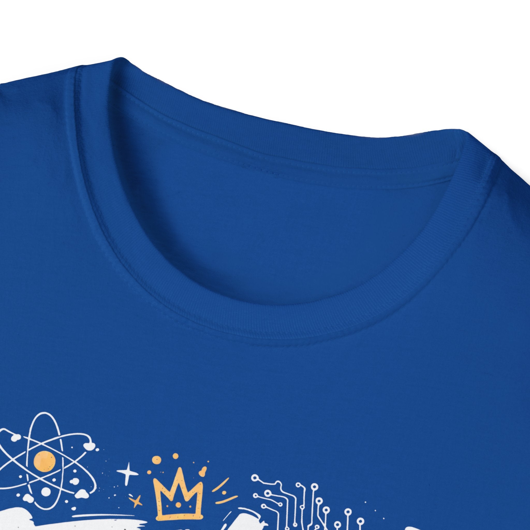 Adult STEMinist Graffiti T-Shirt — Feminist Science Design for Women in STEM