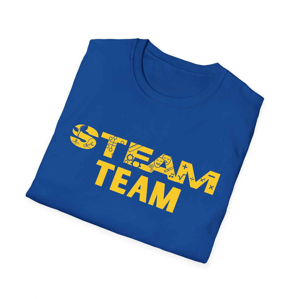 STEAM Team T-Shirt | Science Engineering Math Art Tech Tee