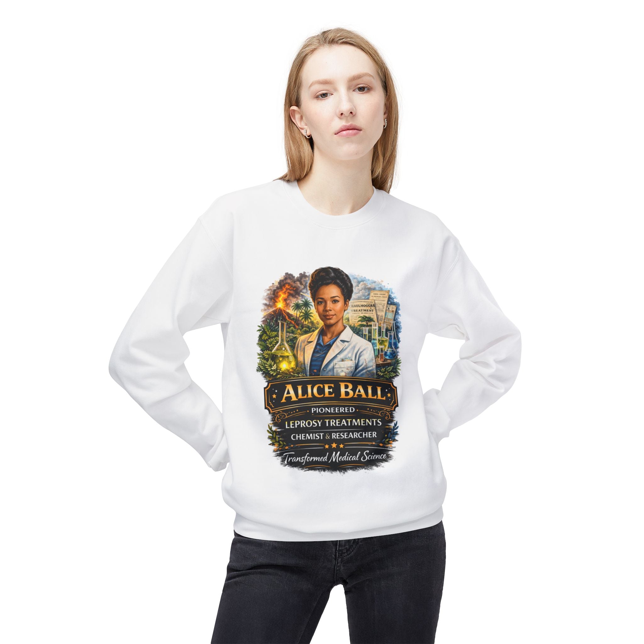 Alice Ball Chemist Tribute Crewneck Sweatshirt