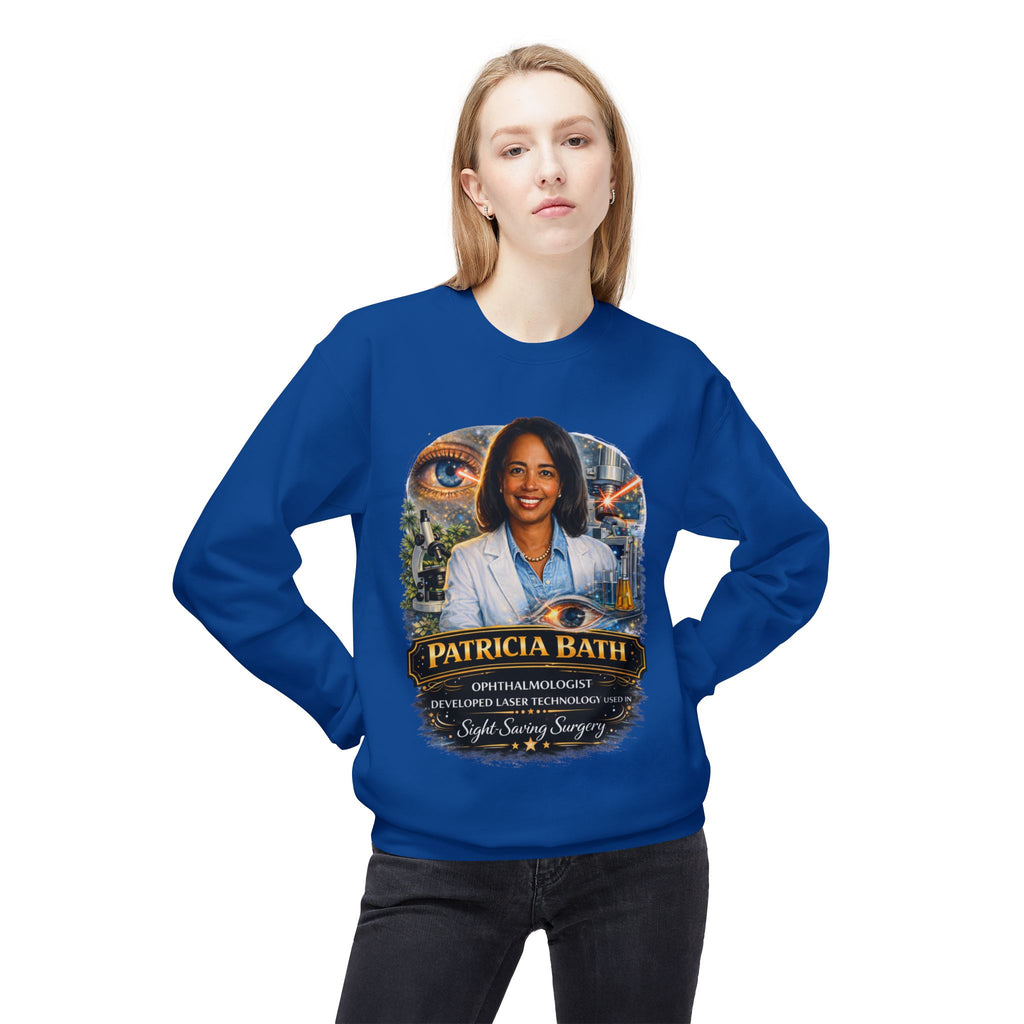 Patricia Bath Ophthalmologist Tribute Crewneck Sweatshirt