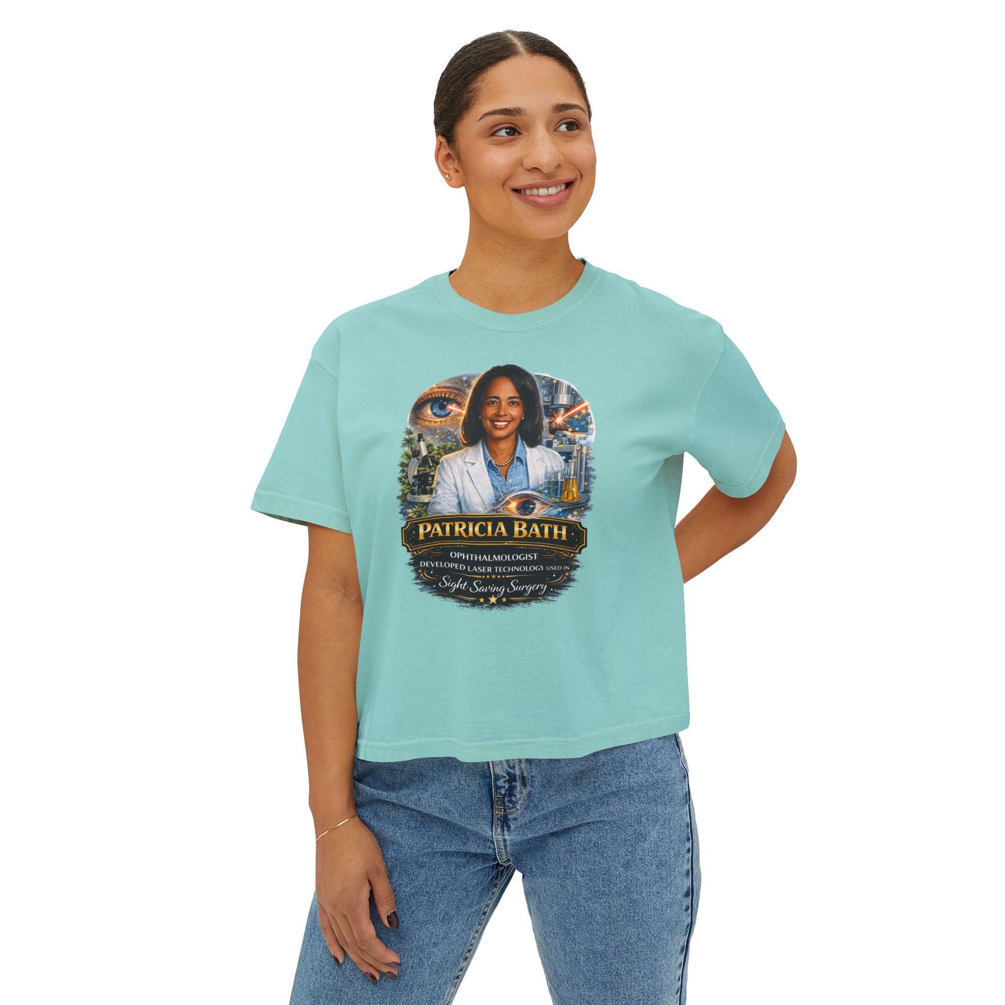 Patricia Bath Ophthalmologist  Tribute Boxy Graphic Tee