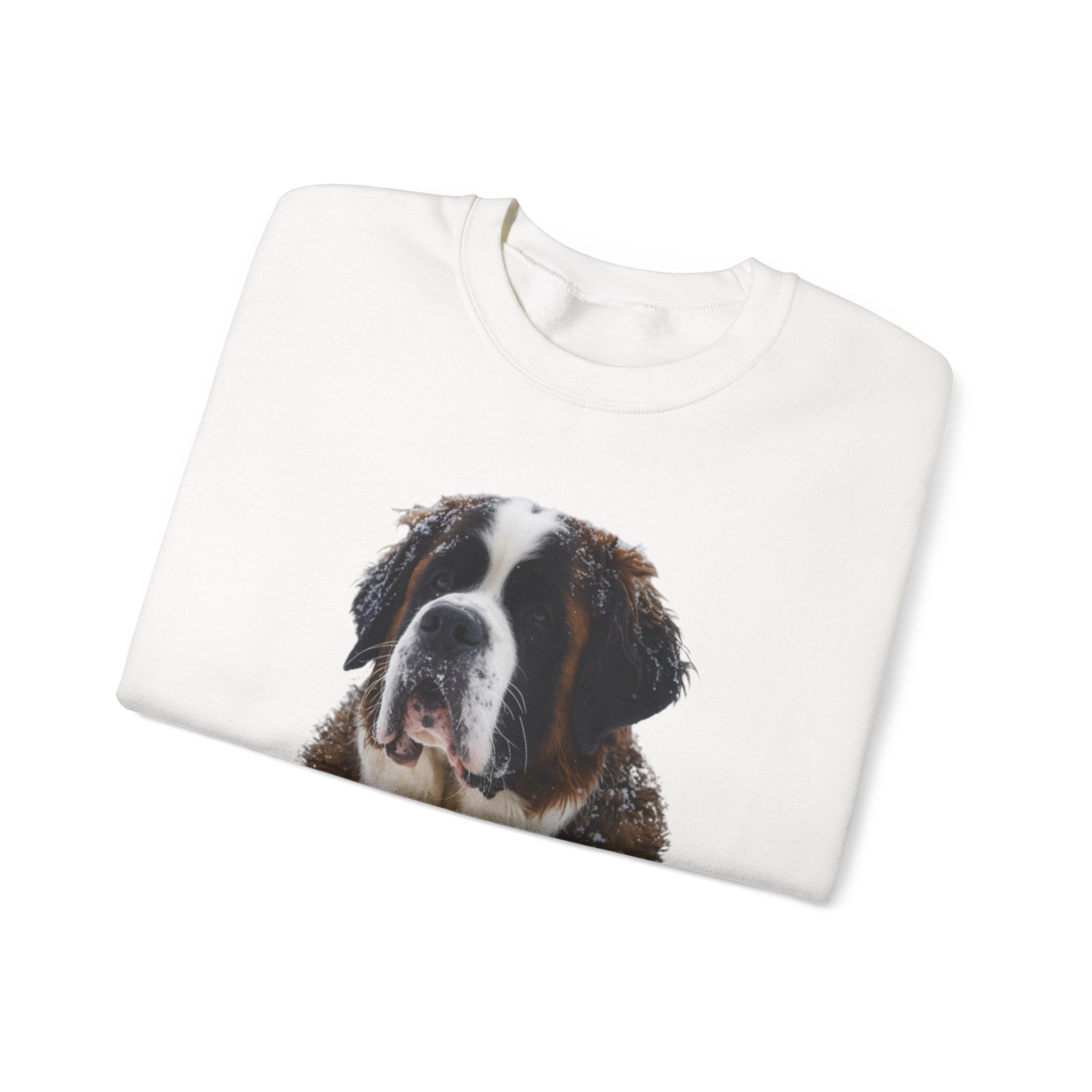 Saint Bernard Season Sweatshirt – Cute Dog Lover Crewneck