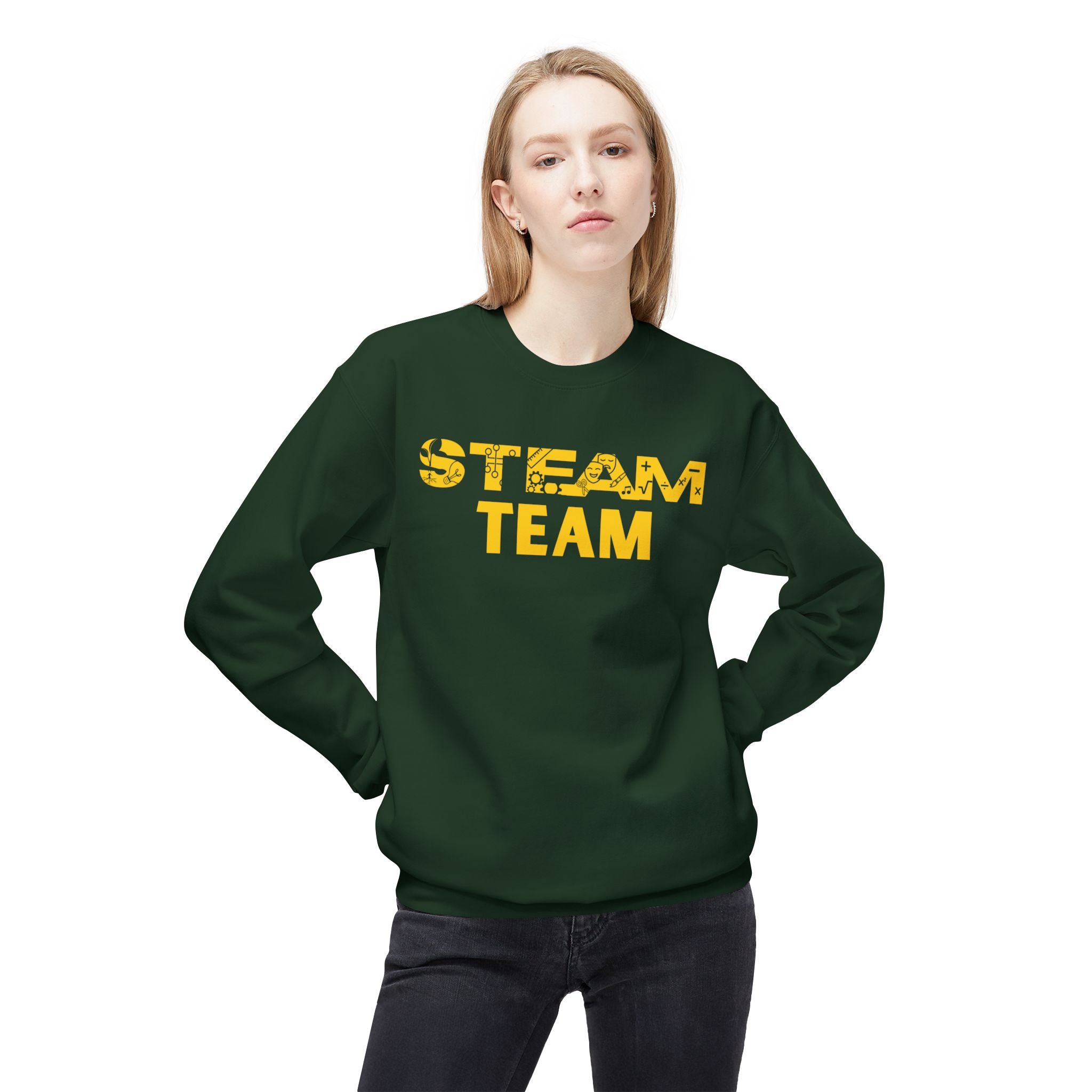 STEAM Team Crewneck Sweatshirt for Clubs