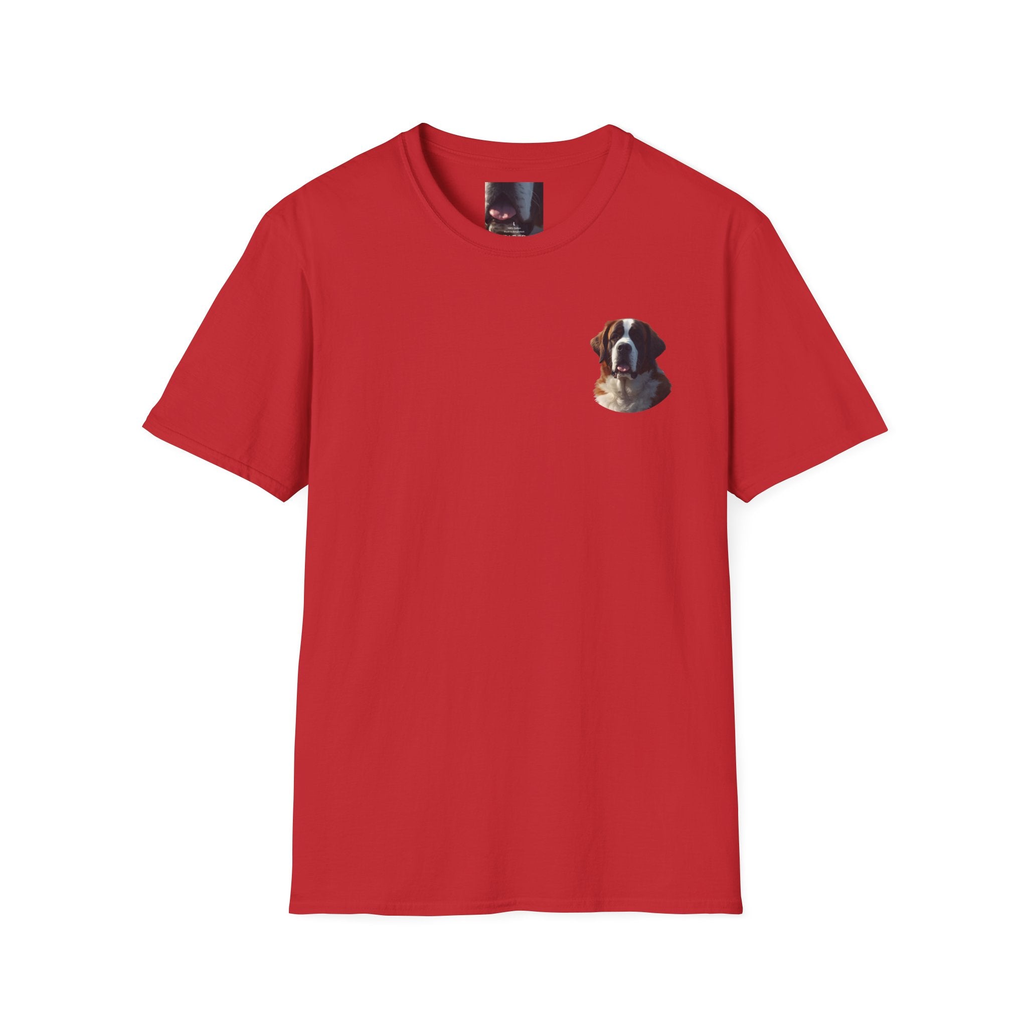 Faith Family and A Saint Bernard T-Shirt | Saint Bernard Dog Shirt