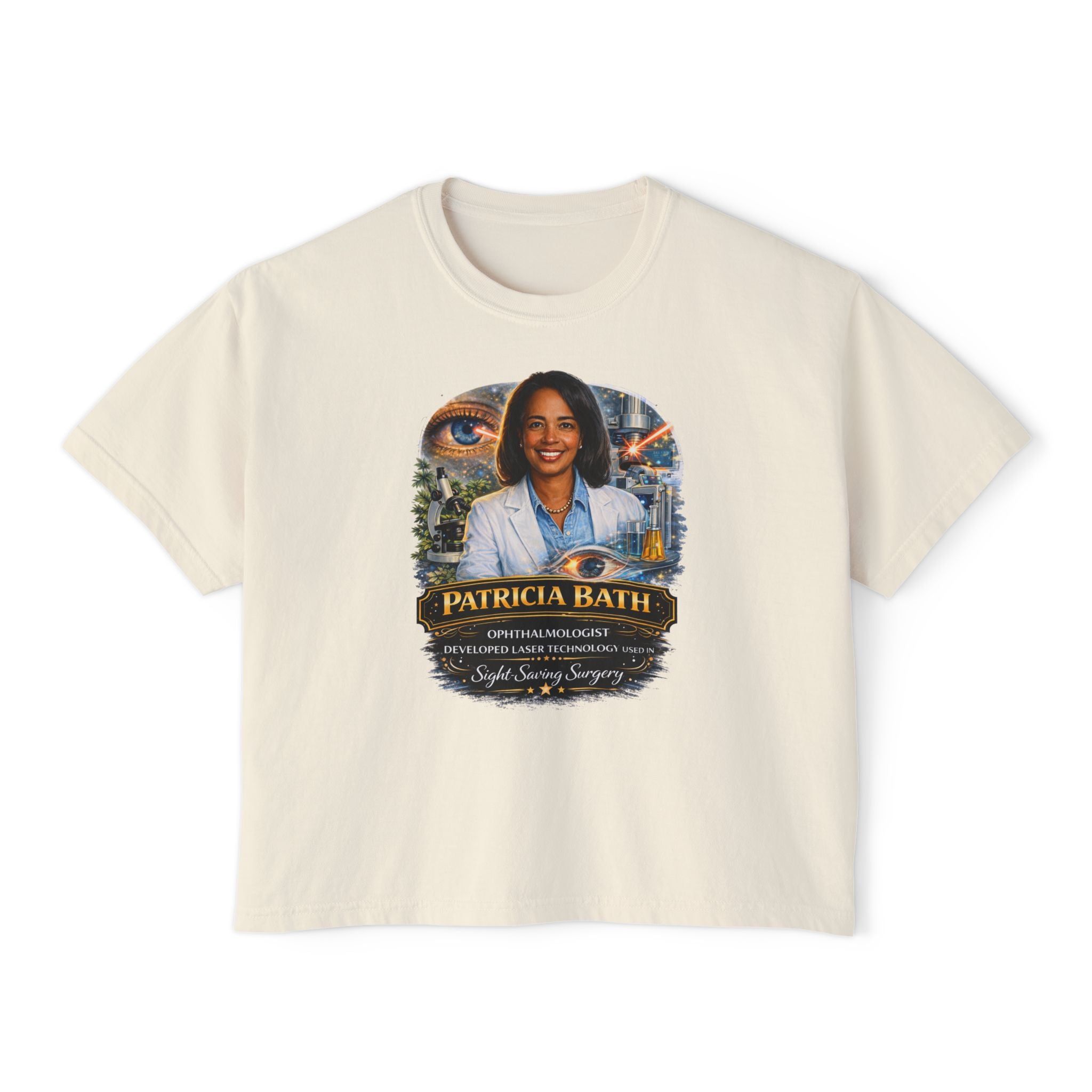 Patricia Bath Ophthalmologist  Tribute Boxy Graphic Tee