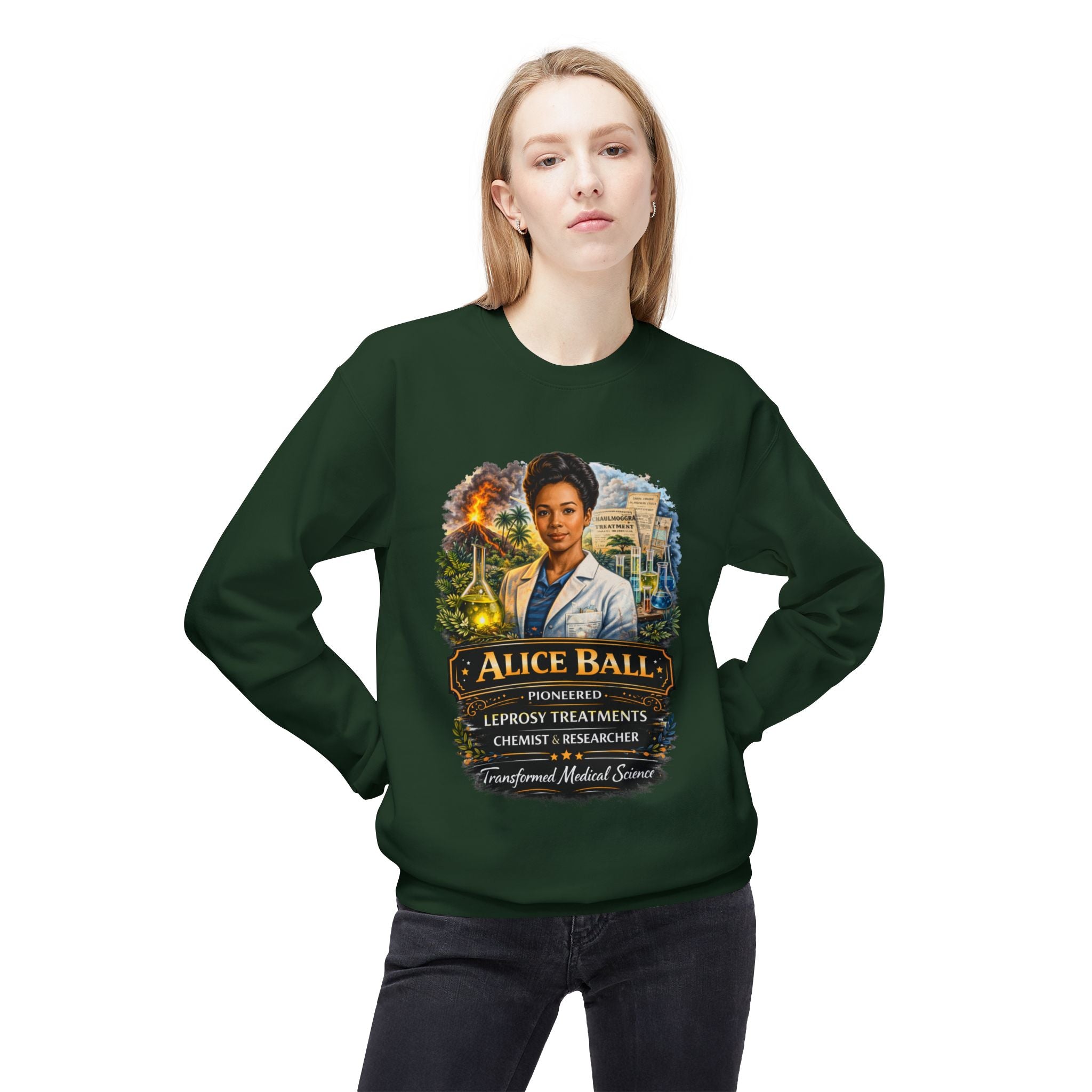 Alice Ball Chemist Tribute Crewneck Sweatshirt