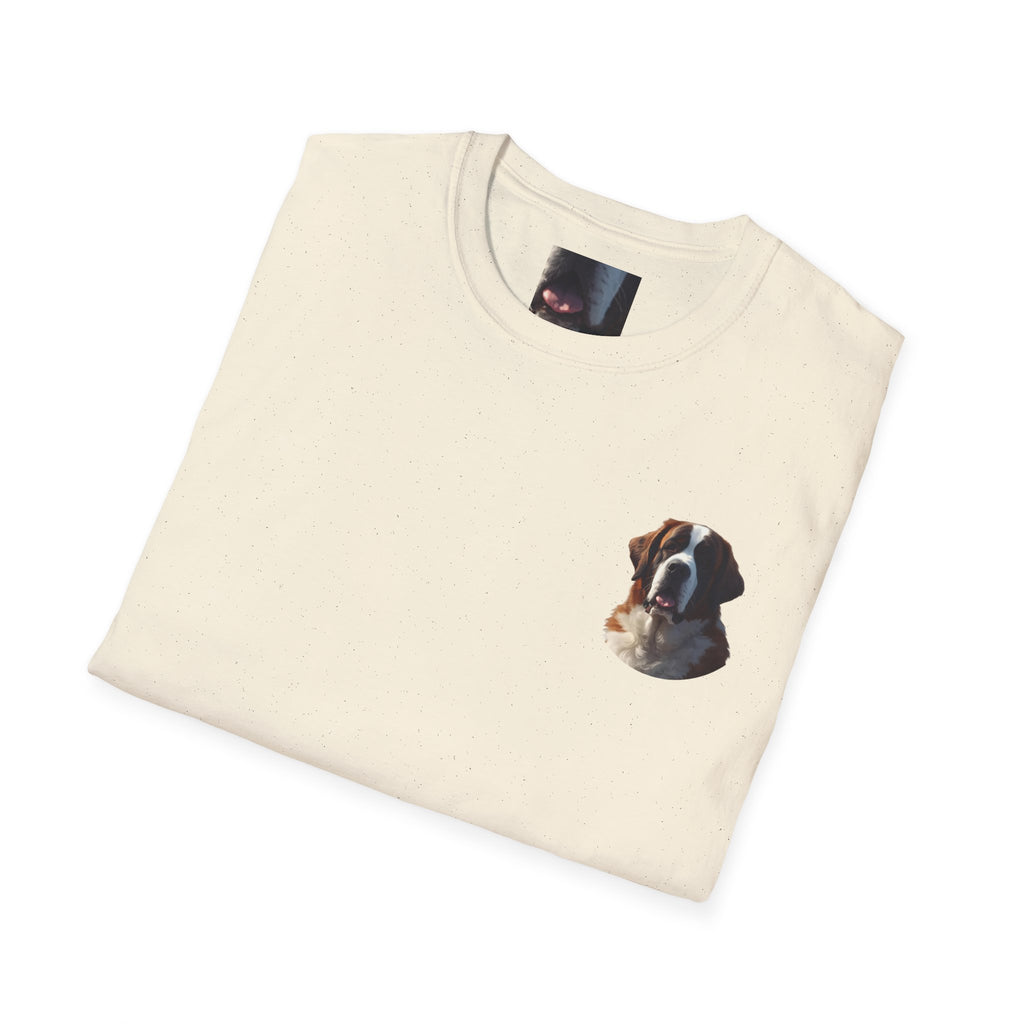 Faith Family and A Saint Bernard T-Shirt | Saint Bernard Dog Shirt
