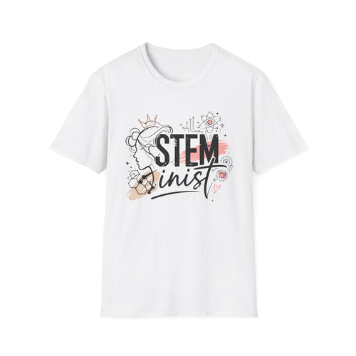 Adult STEMinist T-Shirt — Feminist Science Design for Women in STEM