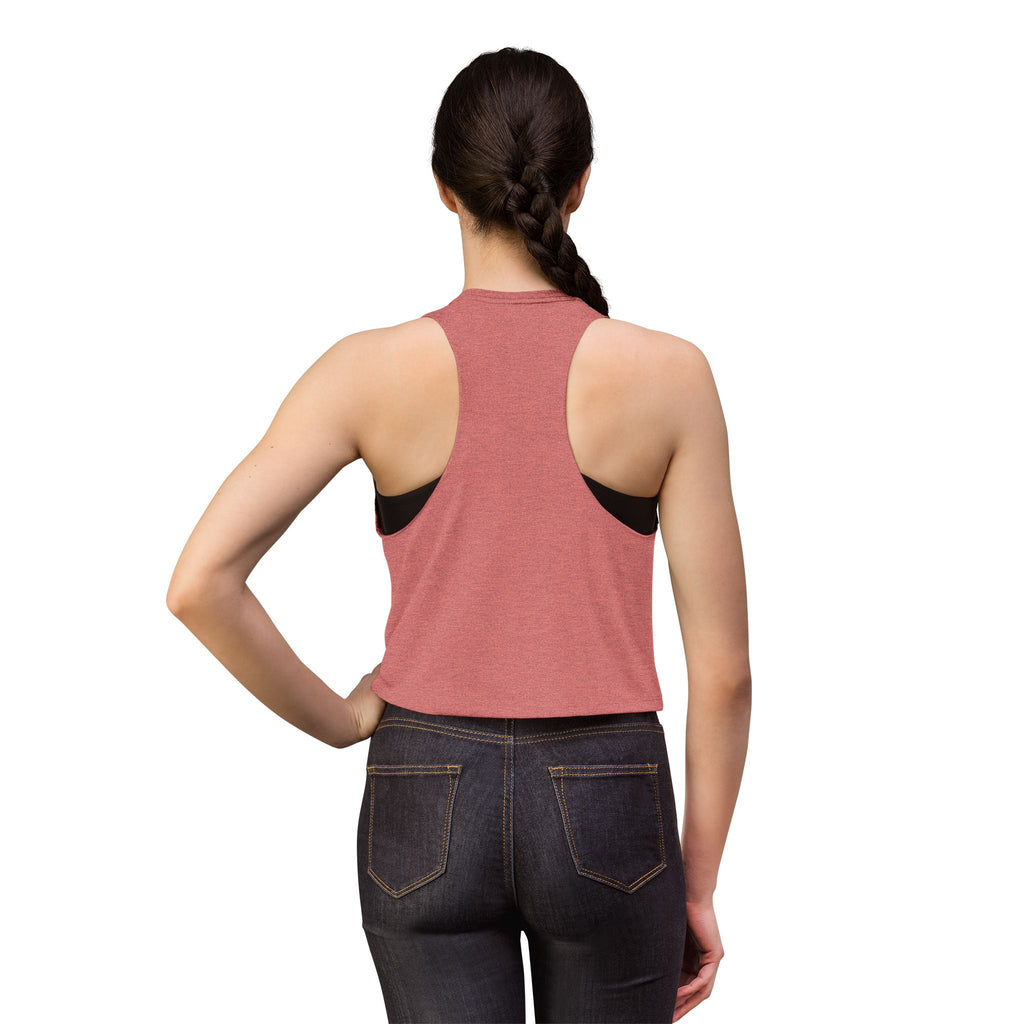 STEMinist Graffiti Women's Crop Top Feminist Science Graphic Tank for Girls, Engineers & STEM Students