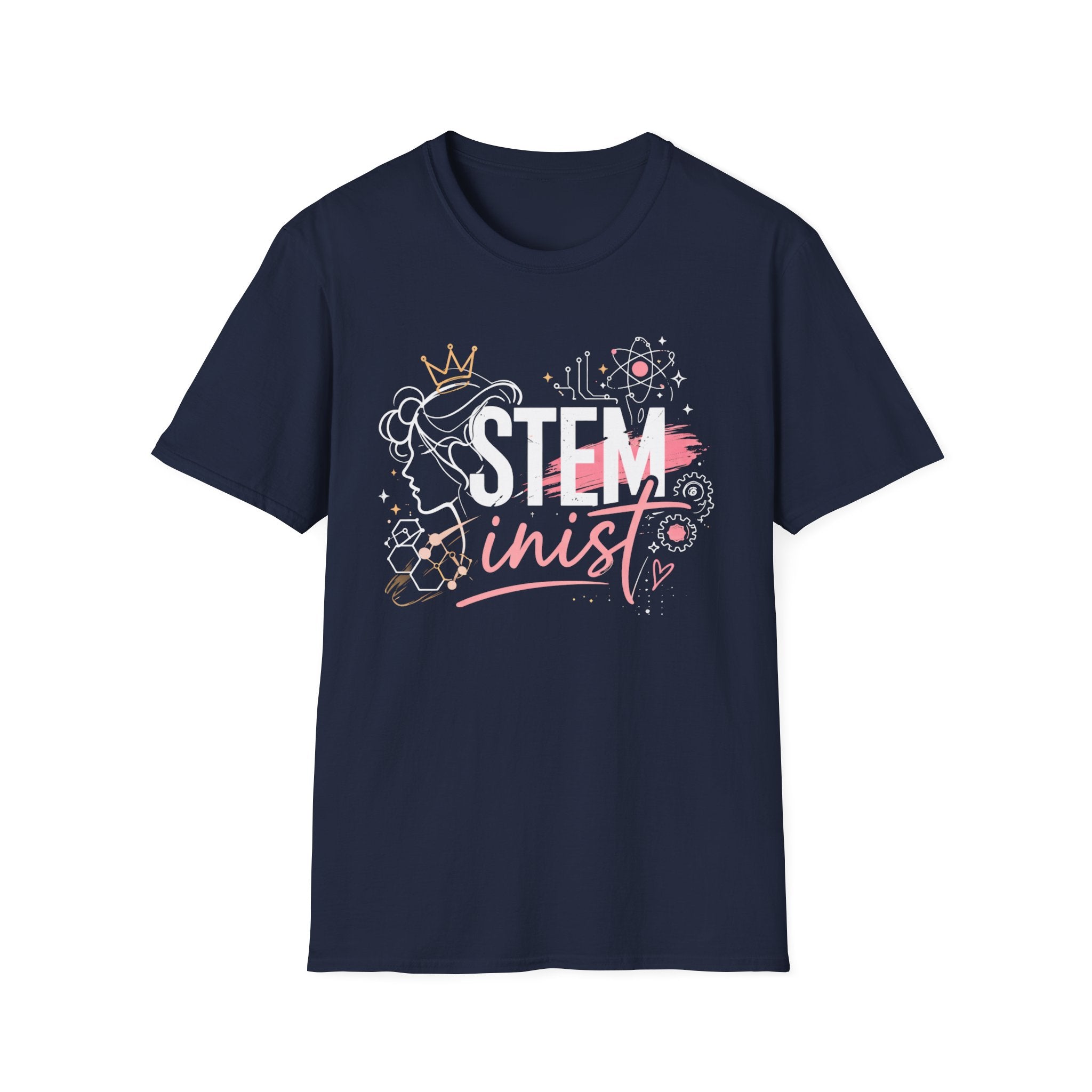 Adult STEMinist T-Shirt — Feminist Science Design for Women in STEM