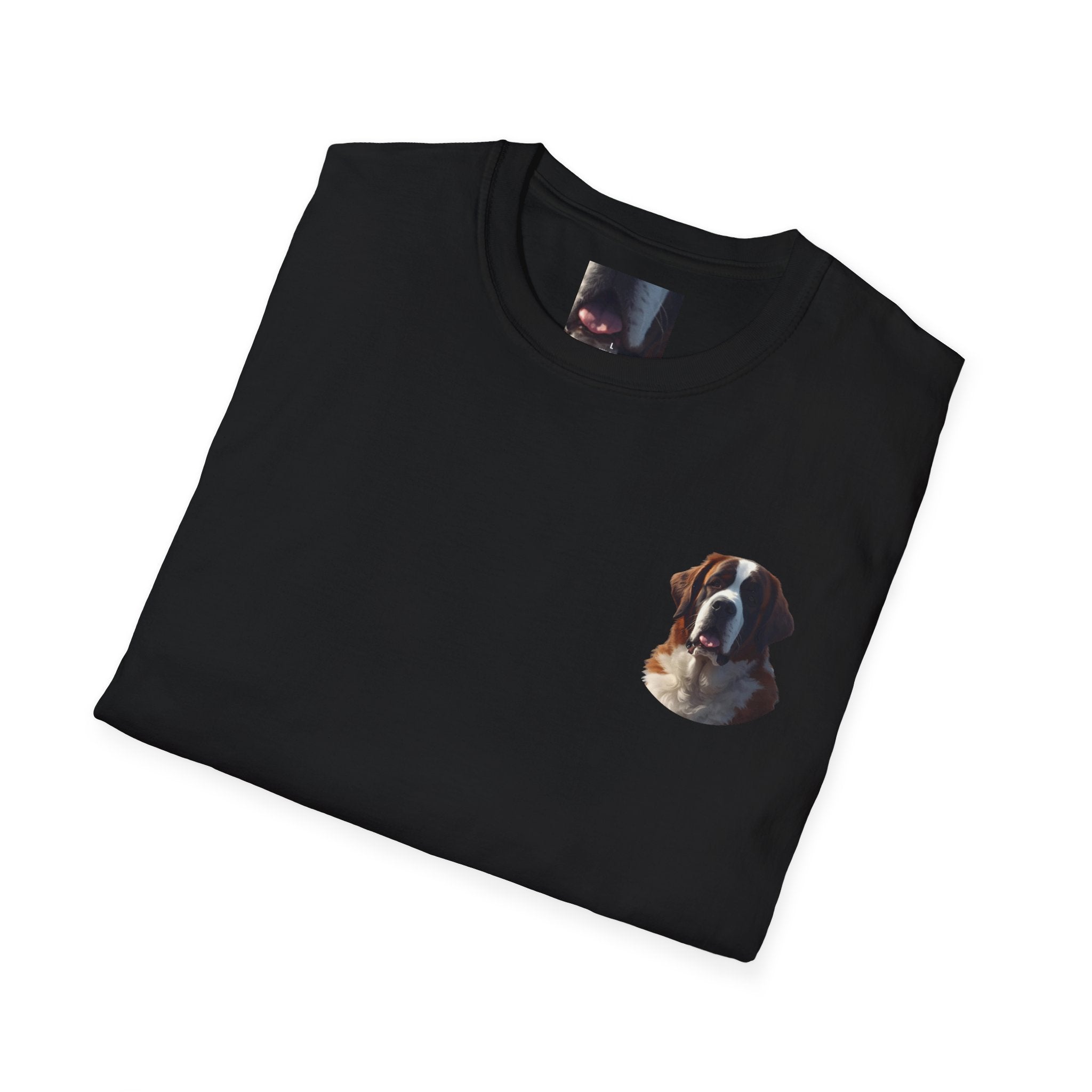 Faith Family and A Saint Bernard T-Shirt | Saint Bernard Dog Shirt