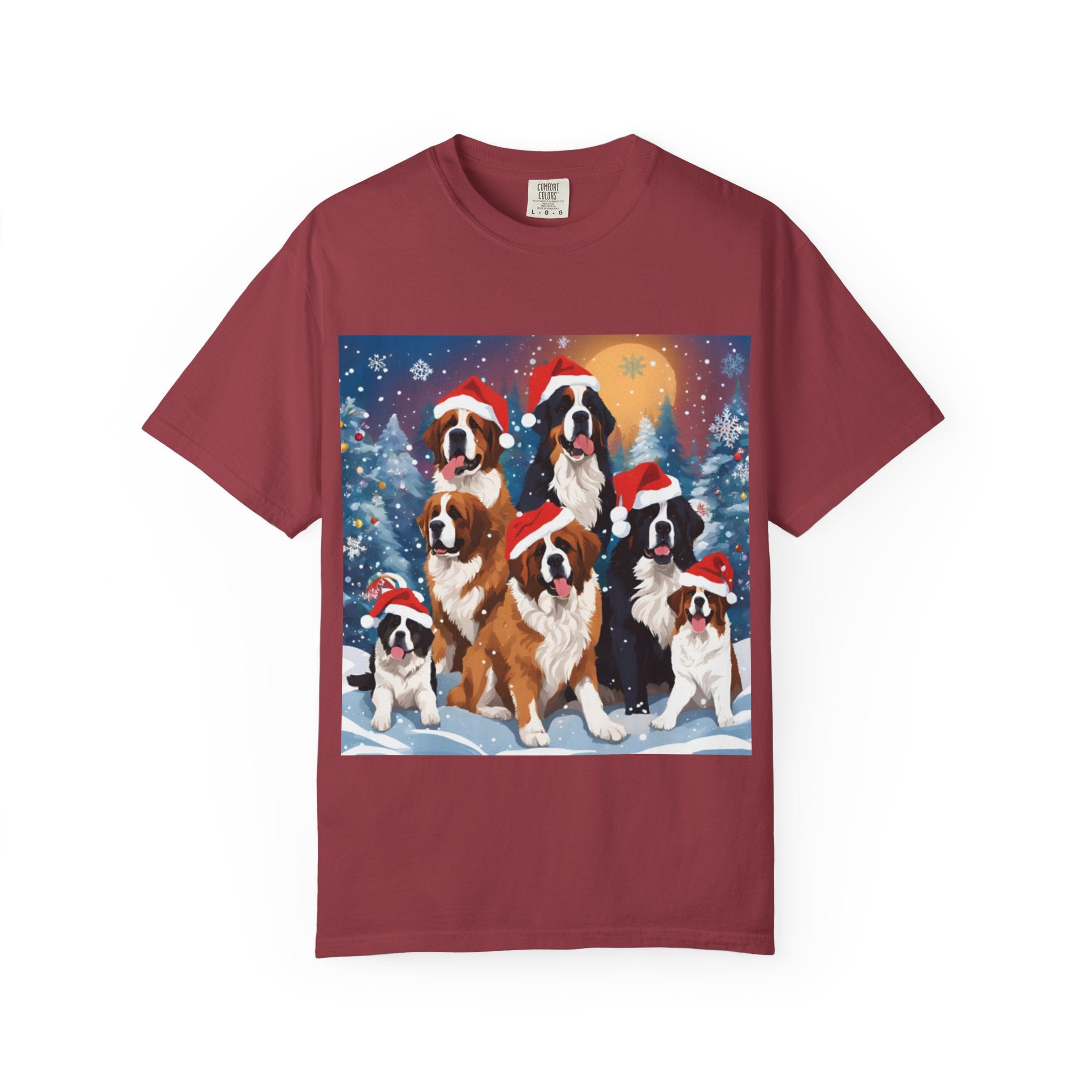 Santa Saints, Pups, & Bernese