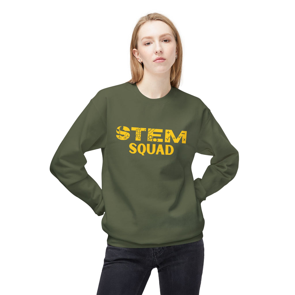 STEM Squad Crewneck Science Team Sweatshirt