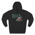 Big Dog, Big Heart-St. Bernard Valentine's Hoodie