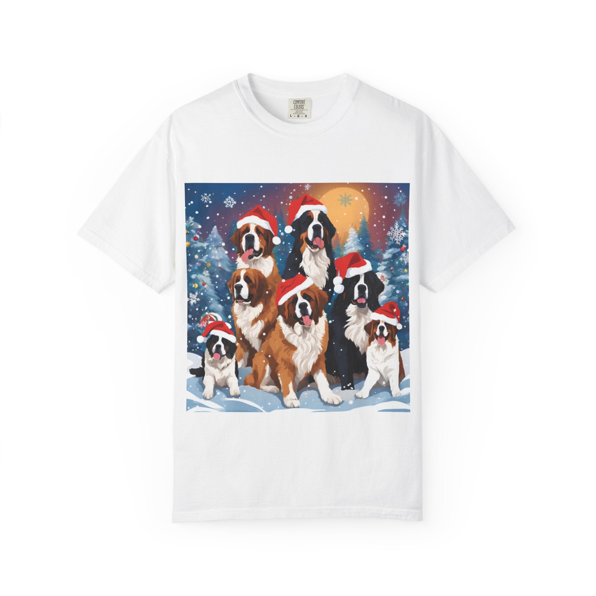 Santa Saints, Pups, & Bernese