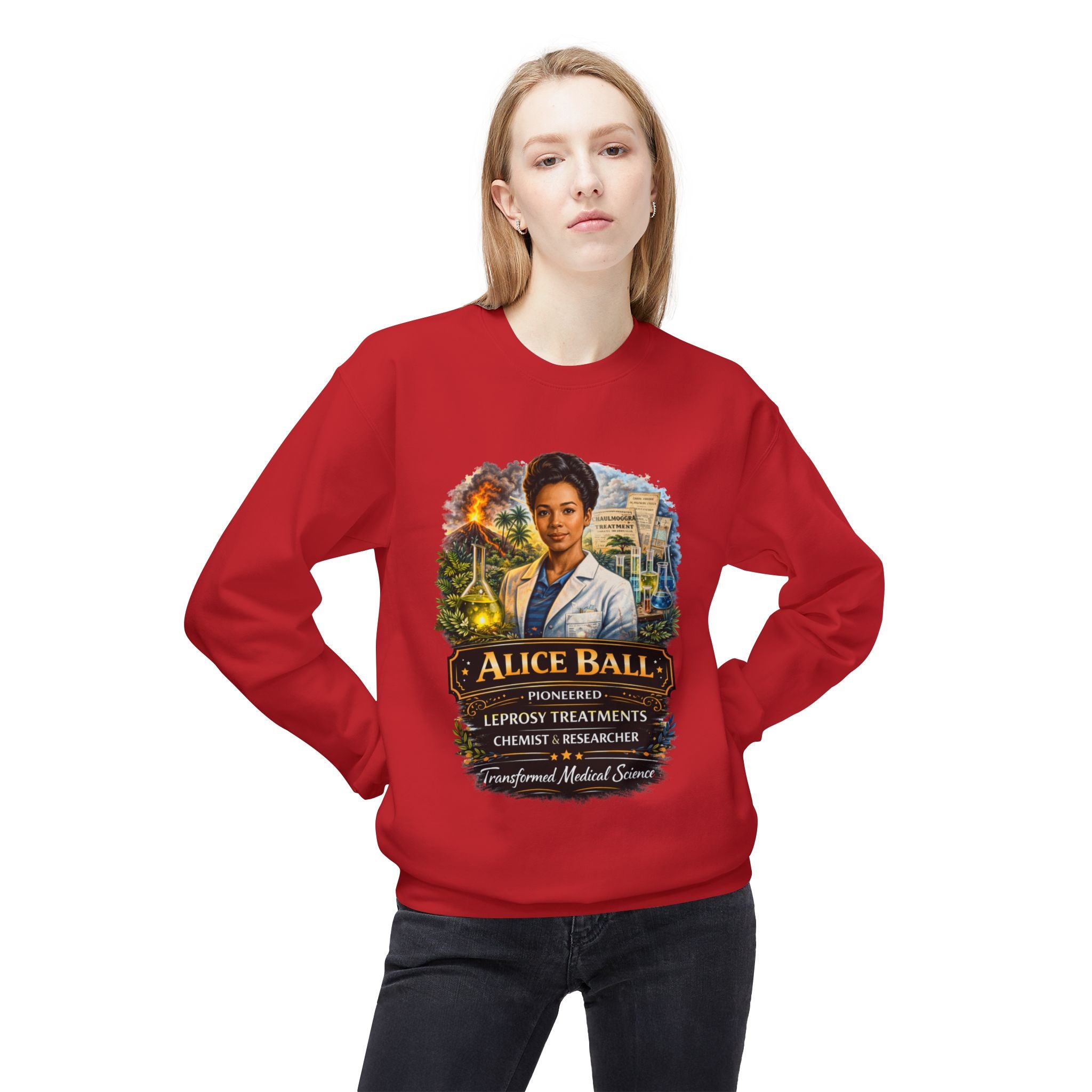 Alice Ball Chemist Tribute Crewneck Sweatshirt