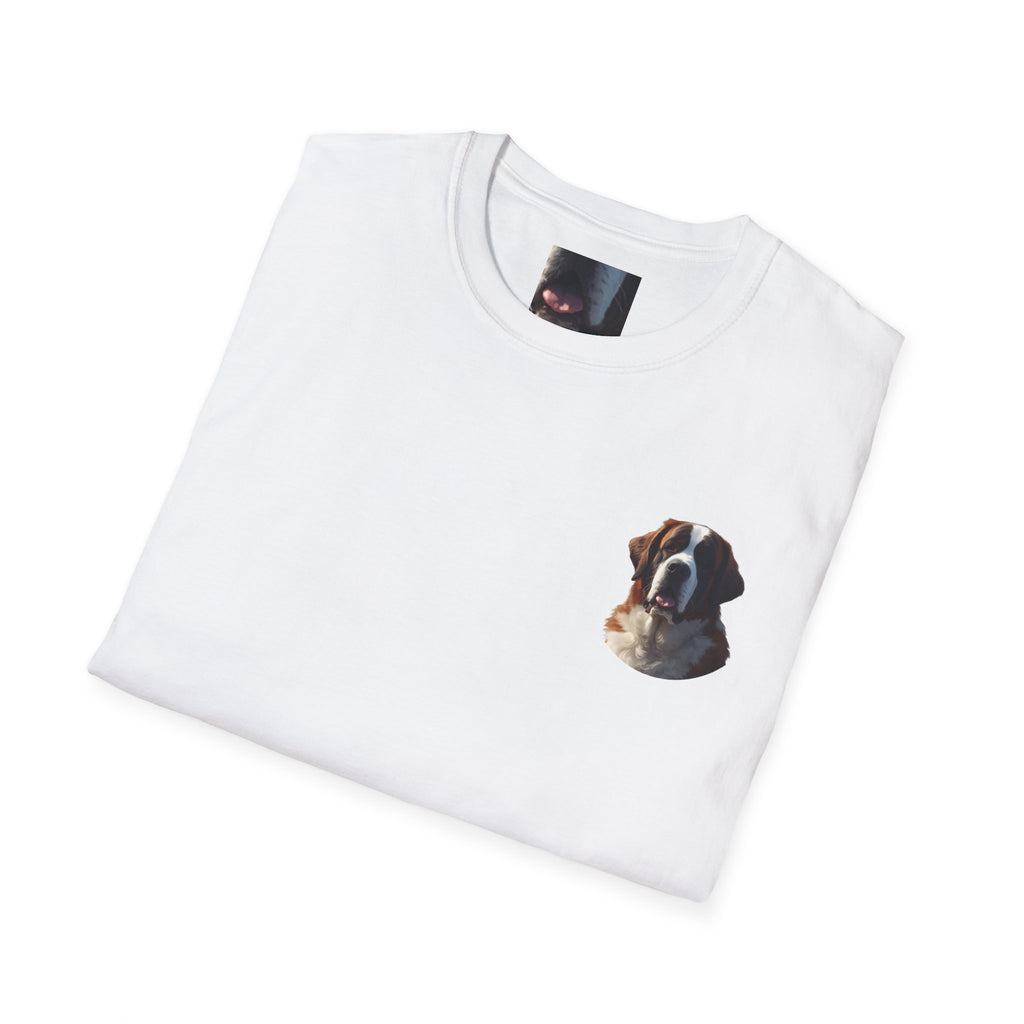 Faith Family and A Saint Bernard T-Shirt | Saint Bernard Dog Shirt