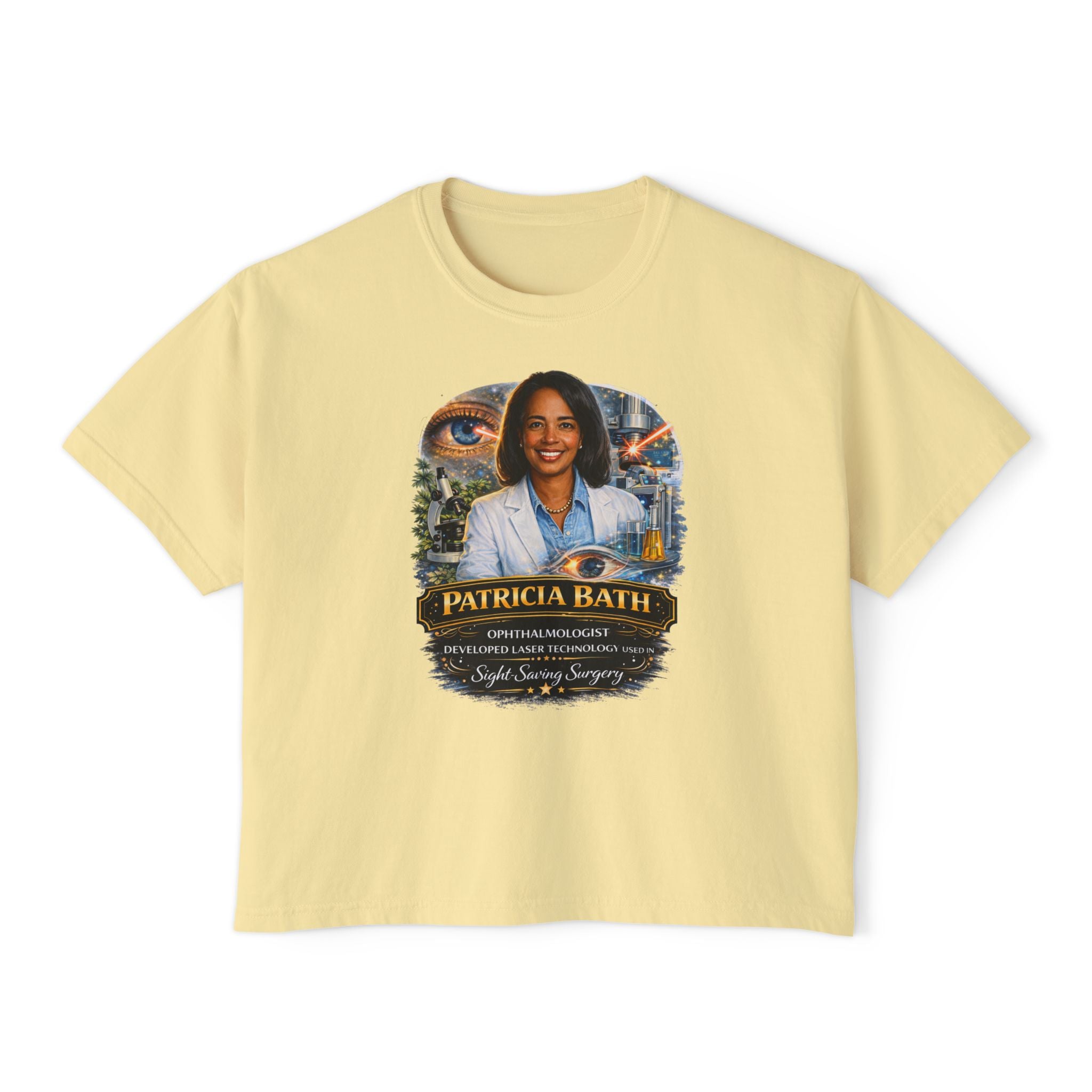 Patricia Bath Ophthalmologist  Tribute Boxy Graphic Tee