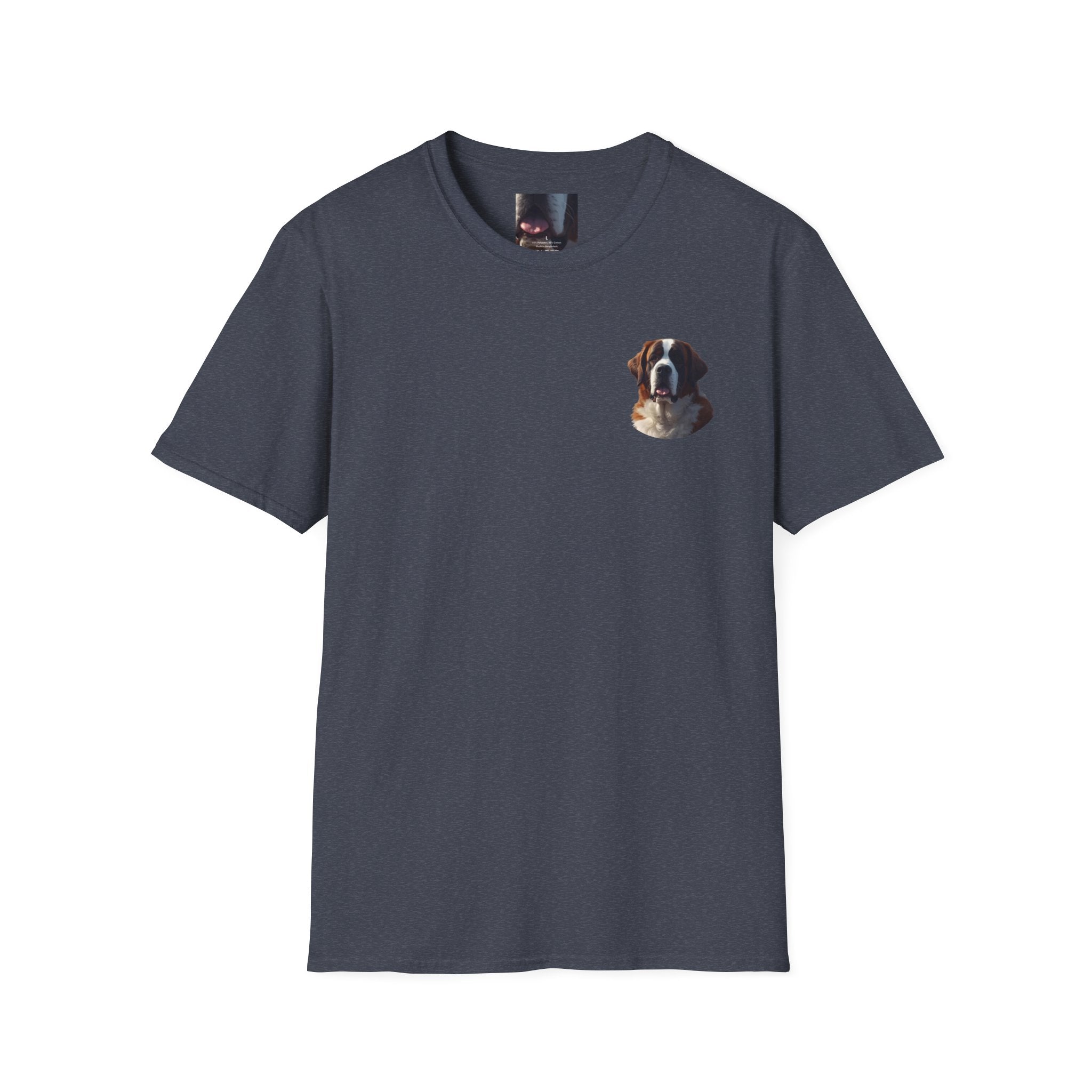 Faith Family and A Saint Bernard T-Shirt | Saint Bernard Dog Shirt
