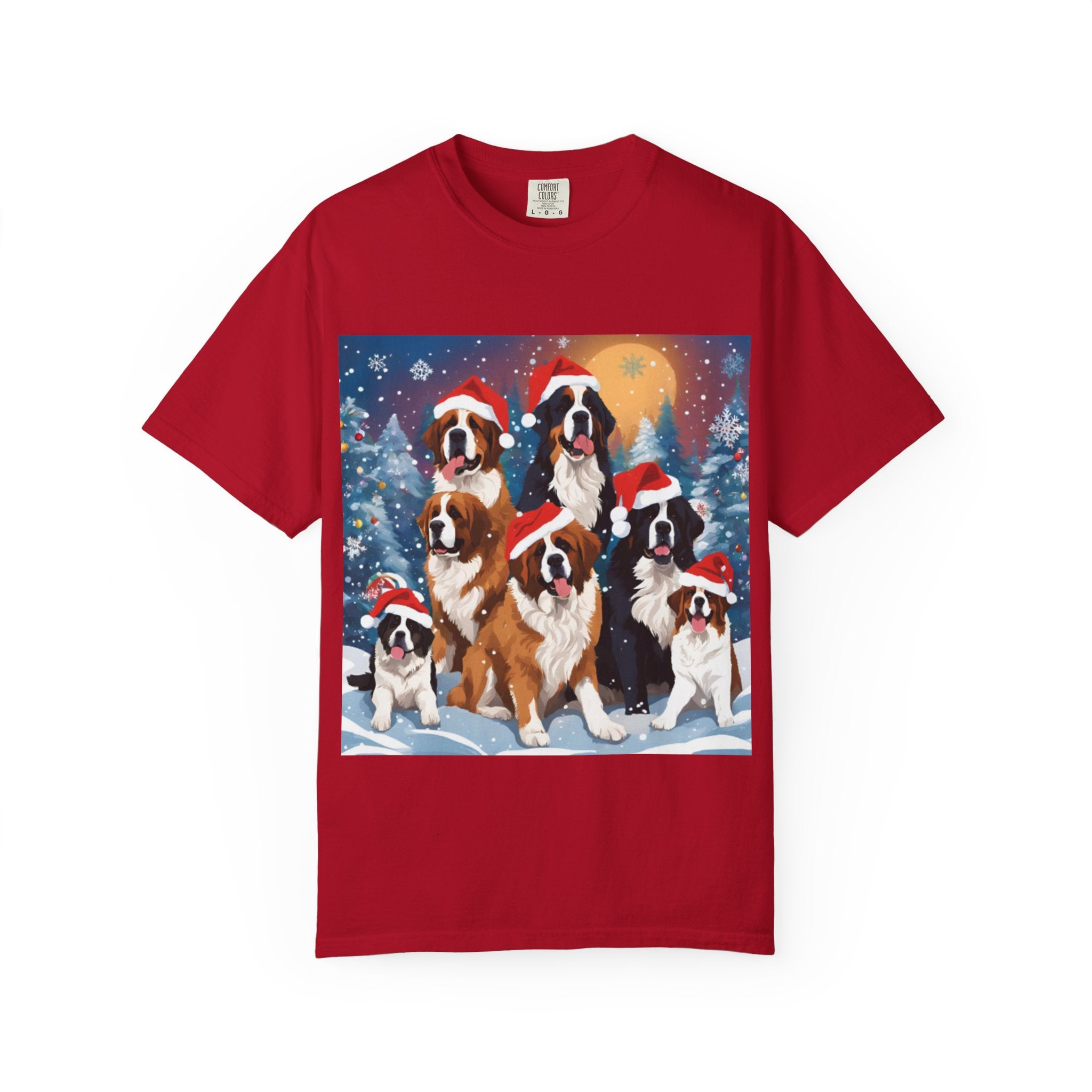 Santa Saints, Pups, & Bernese