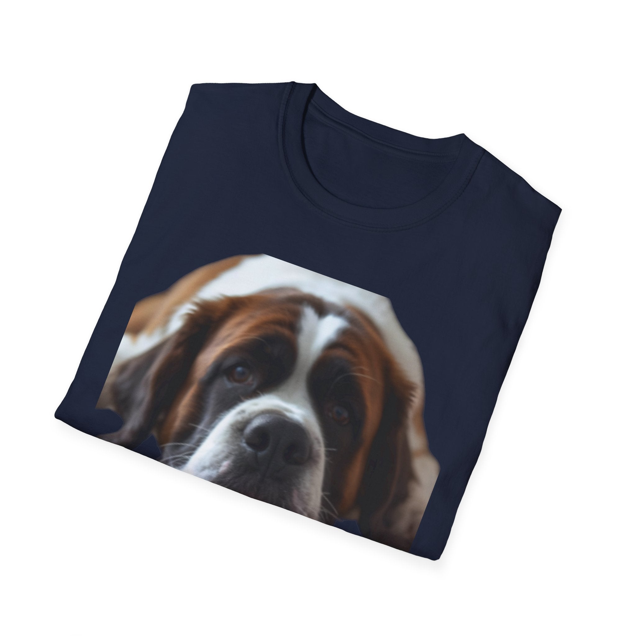 Saint Bernard Here for the Snuggles T-Shirt | Dog Parent Tee